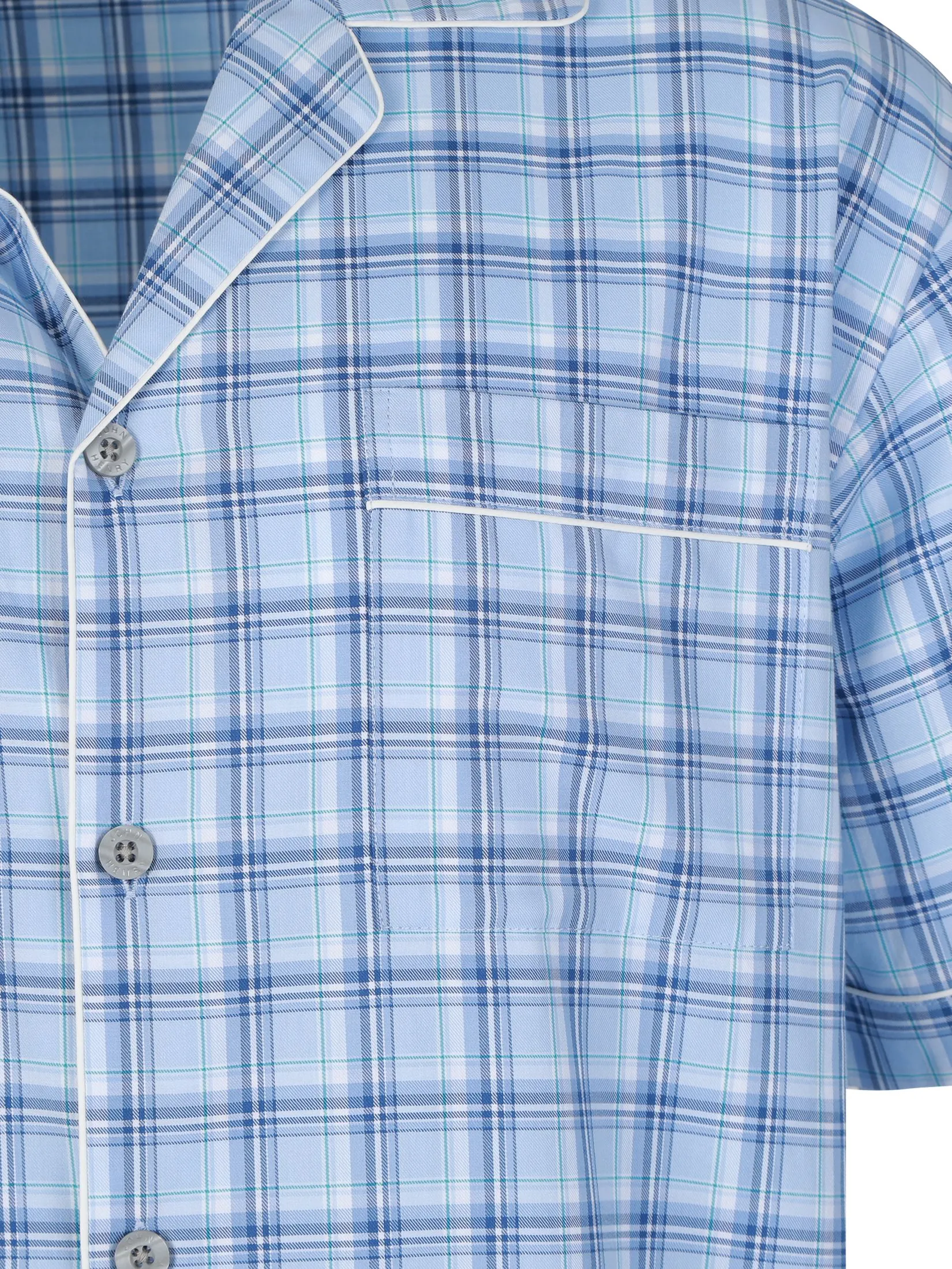 JOHN HENRY INNERWEAR Pajama Set Men's Sleepwear - Blue