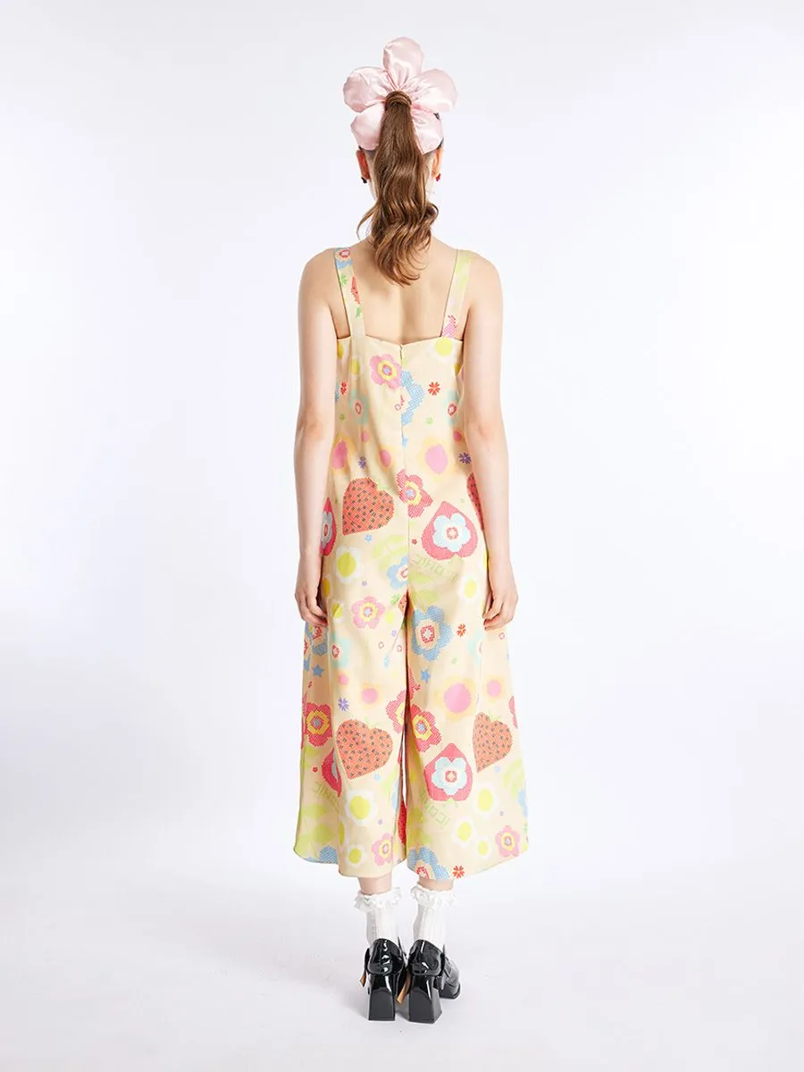 ICONIC WOMAN CREAM NELLIE JUMPSUIT