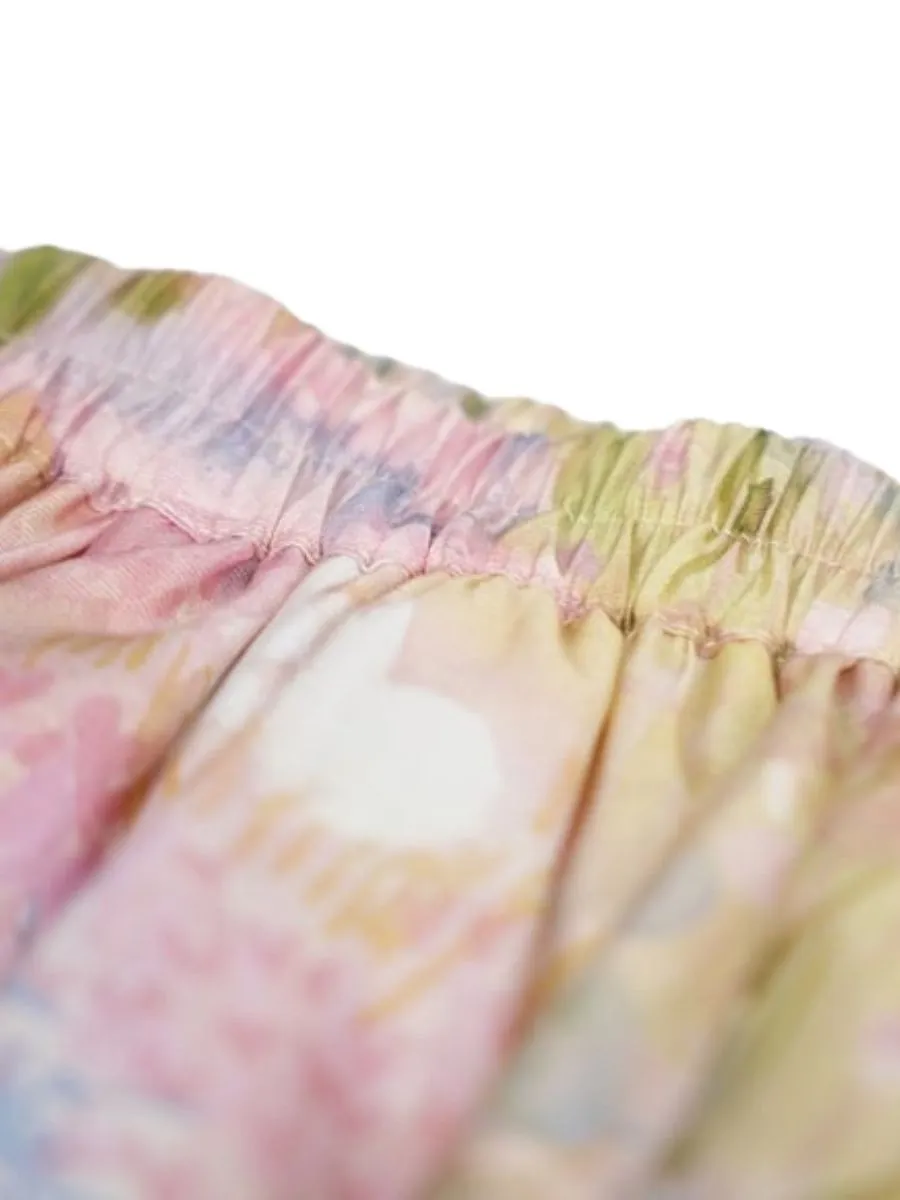 JUNGLE ME Women  Hopping Haze Short Skirt Pink