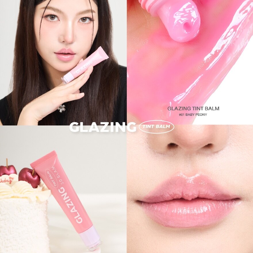 #So Glam Glazing Lip Tint Balm 10g 01