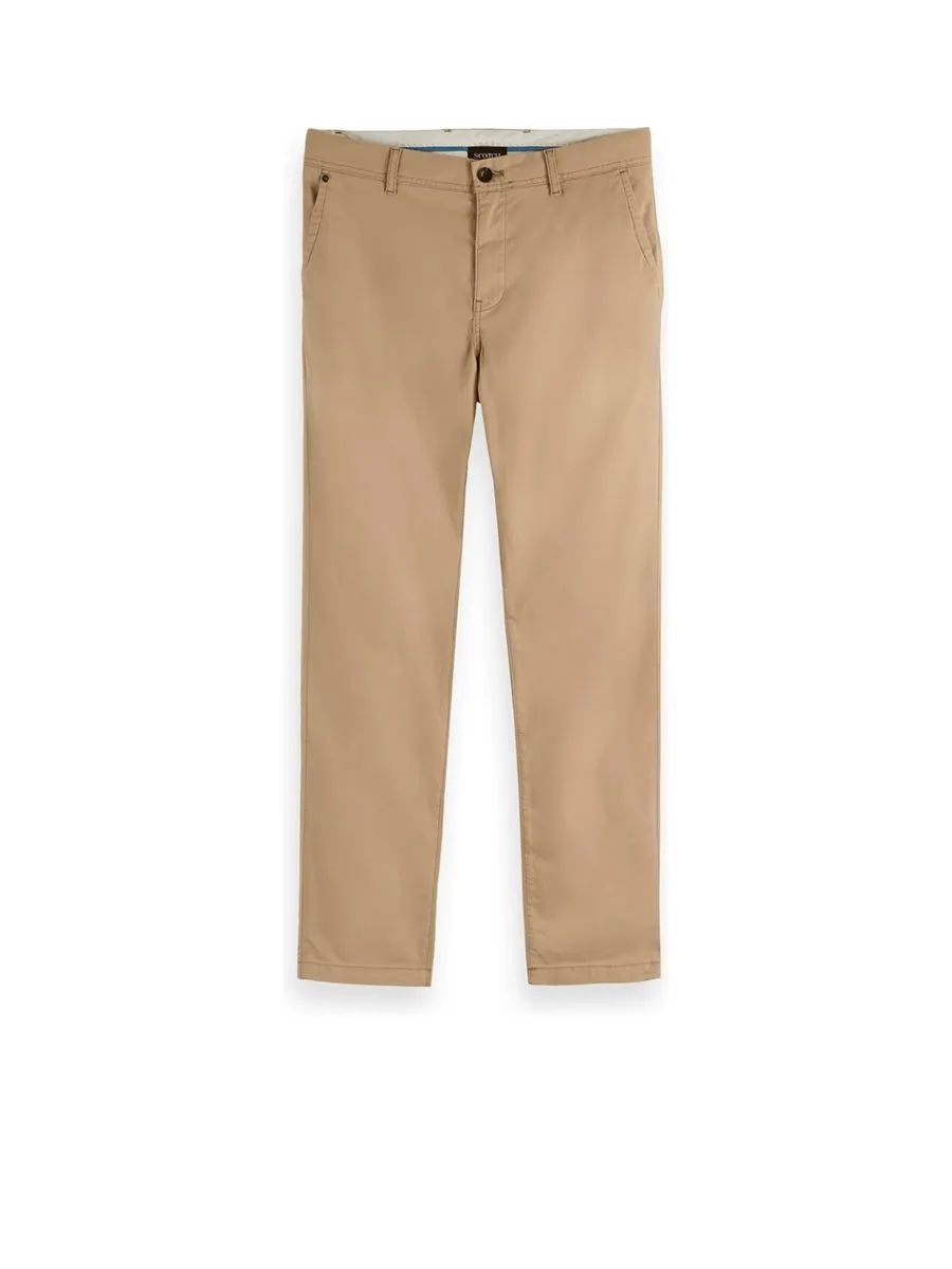 SCOTCH&SODA Men Chino Pant Stuart Regular Slim-Fit Essentials