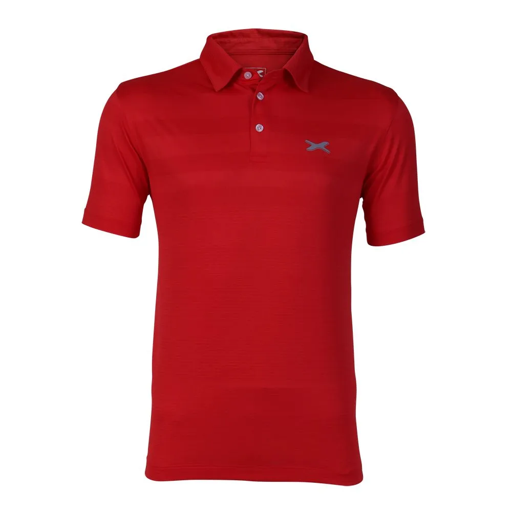 XOLO Red Men's XOLO GOLF SHIRT (040020)