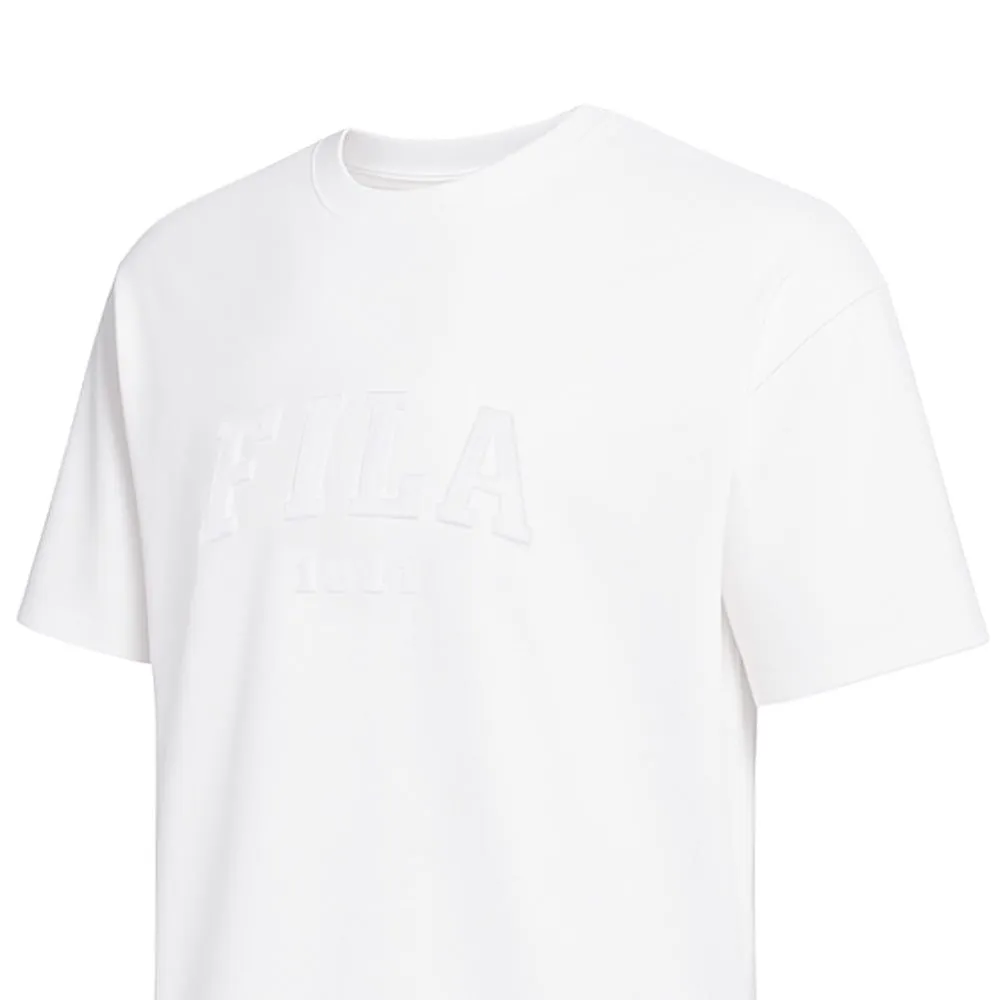 FILA Men T-Shirt Heritage White - FI039AP225ENTH