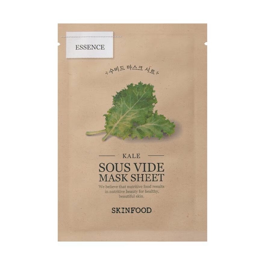 Skinfood Mask Sheet Kale Sous Vide 1'S - ฺBrown