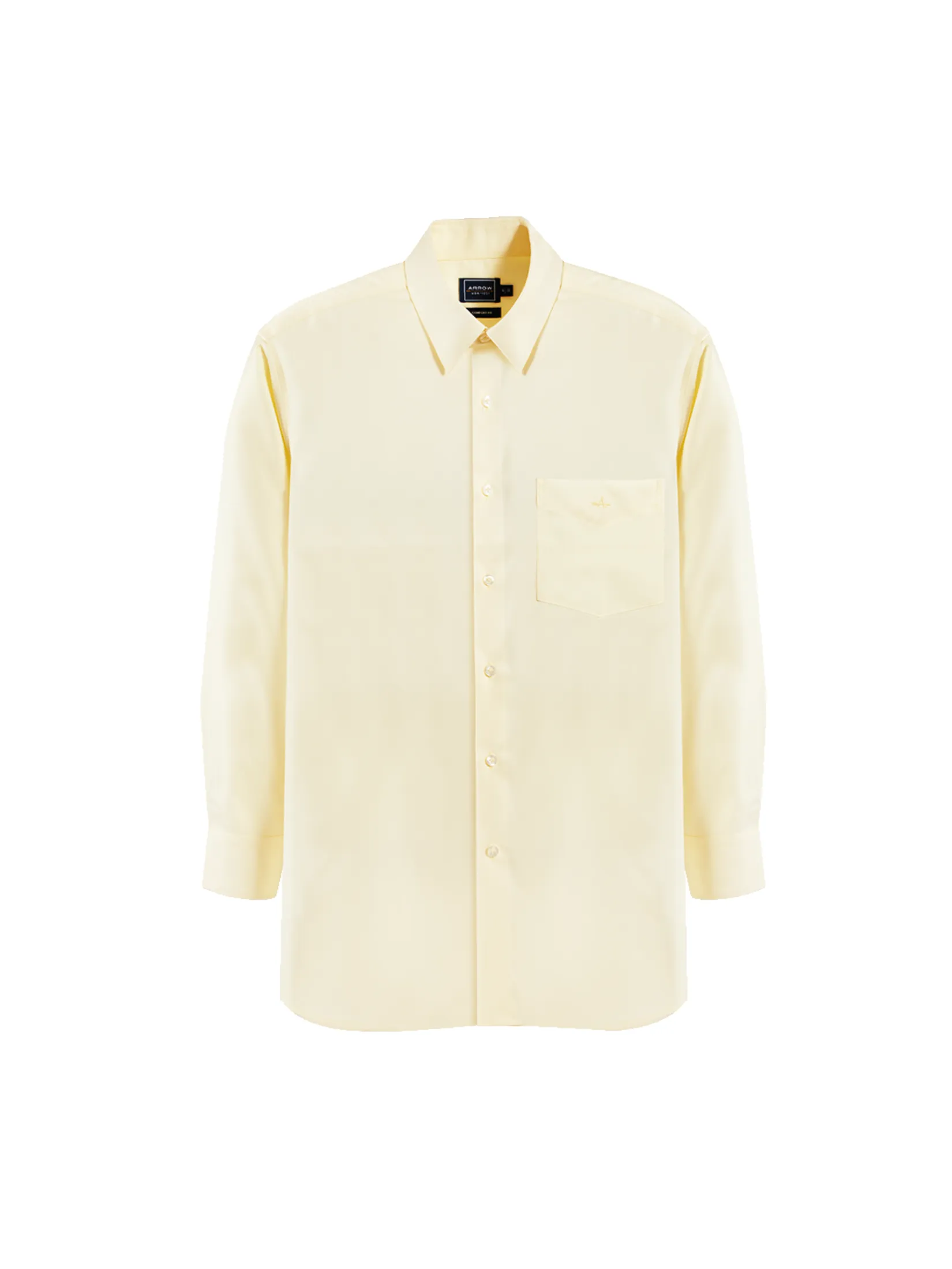 ARROW Men's Long sleeve shirt COMFORT FIT style MACC7B8YE - Yellow