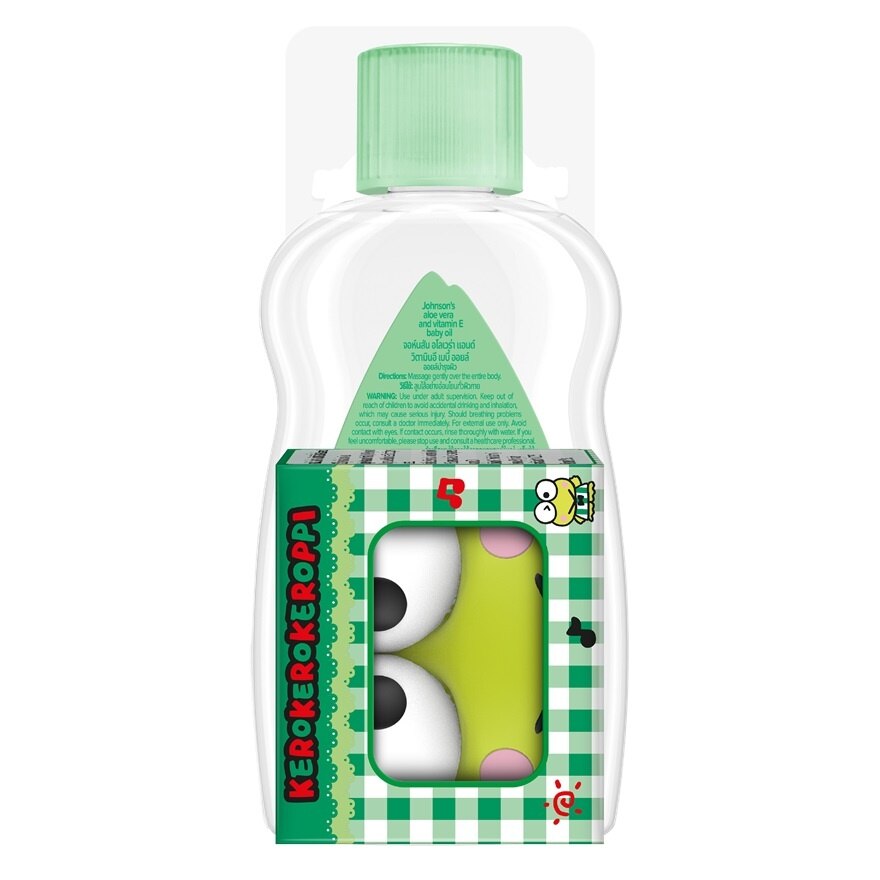 Johnson's Baby Oil Aloe Vera  Vitamin E 125 Ml.(Kero)