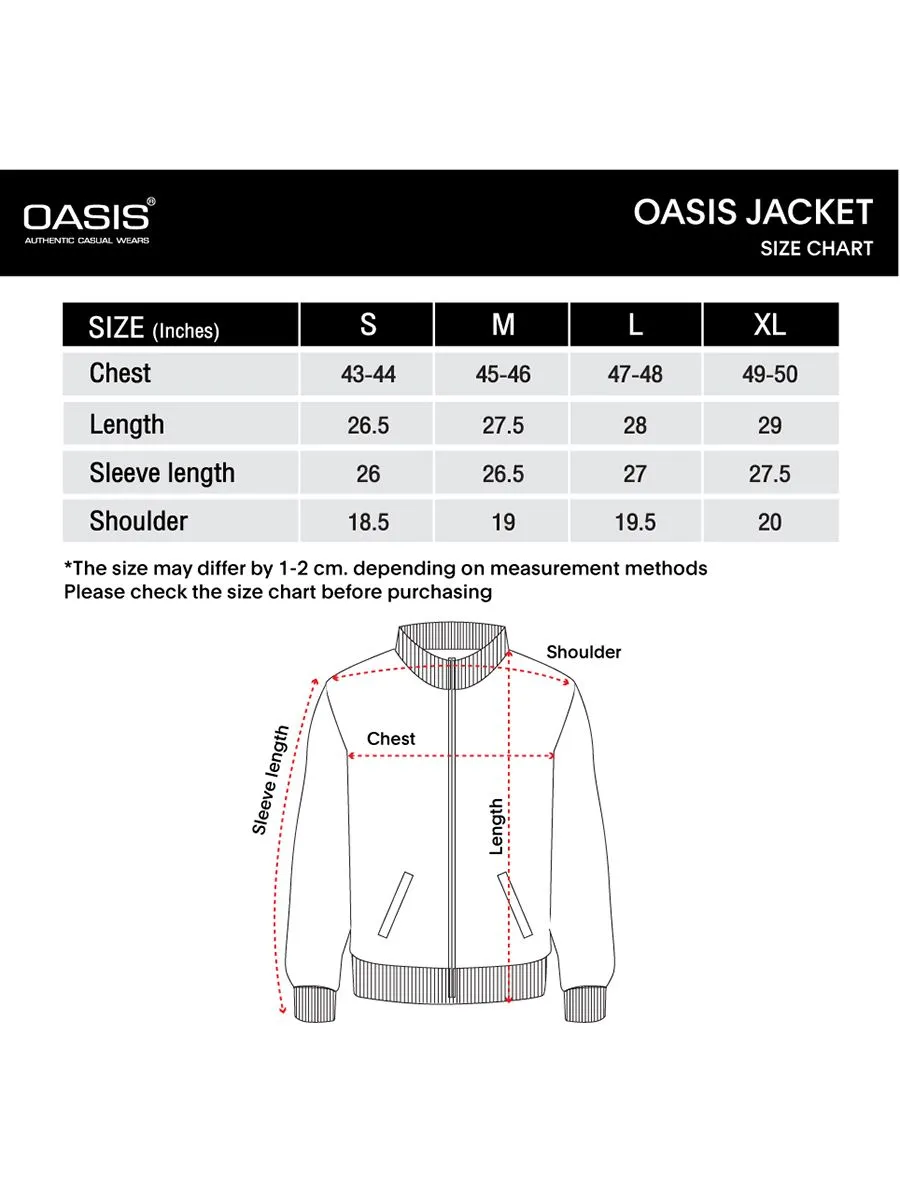 OASIS Men's Long Sleeve Jacket Navy blue