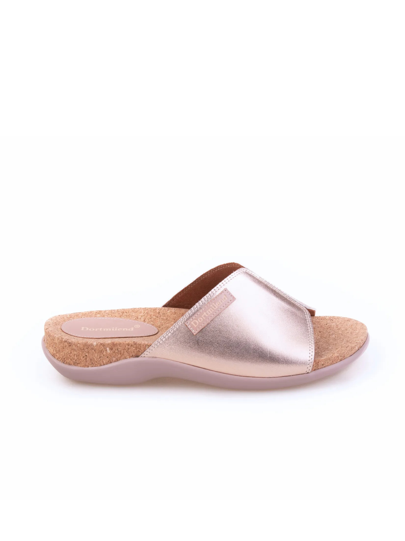 DORTMUEND Women Sandals Monah Pink Gold Size - 37 EU