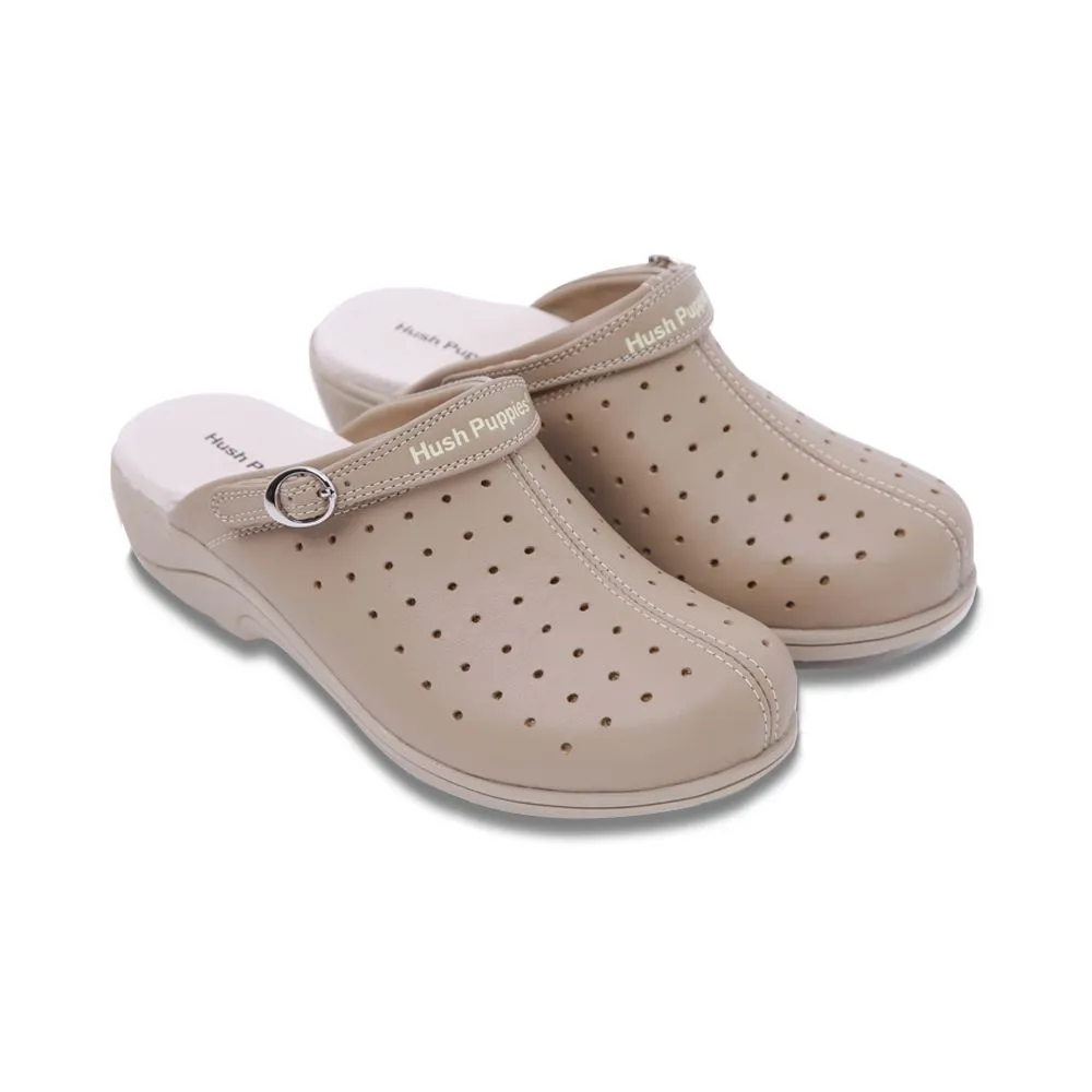 HUSH PUPPIES Women's Shoes  Basic Mule HP RWSBB81X2C - BEIGE Slip-ons & Mules