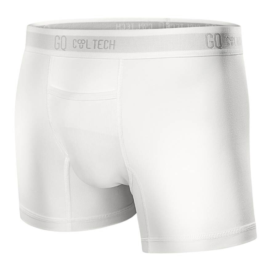 GQ Cool Tech Underwear 1pcs. Allday White Size L (Waist 33.5-36.5 inch)
