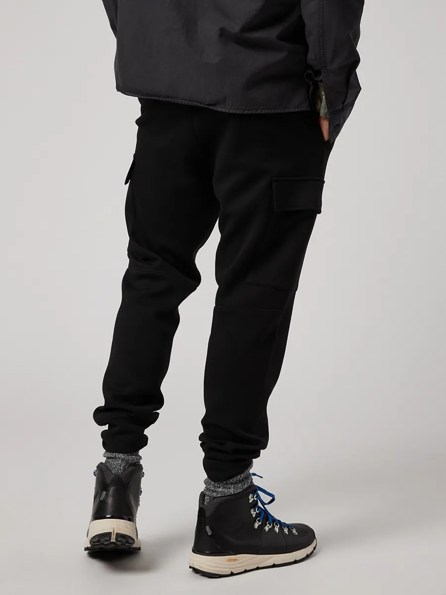 AMERICAN EAGLE MEN 4791 MANCHEGO SOLID CARGO JOGGER 001 BLACK