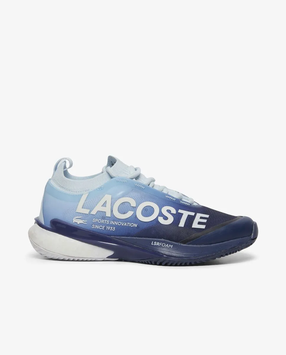 LACOSTE Women’s AG-LT25 Lite Tennis Shoes Blue Size - 4 UK