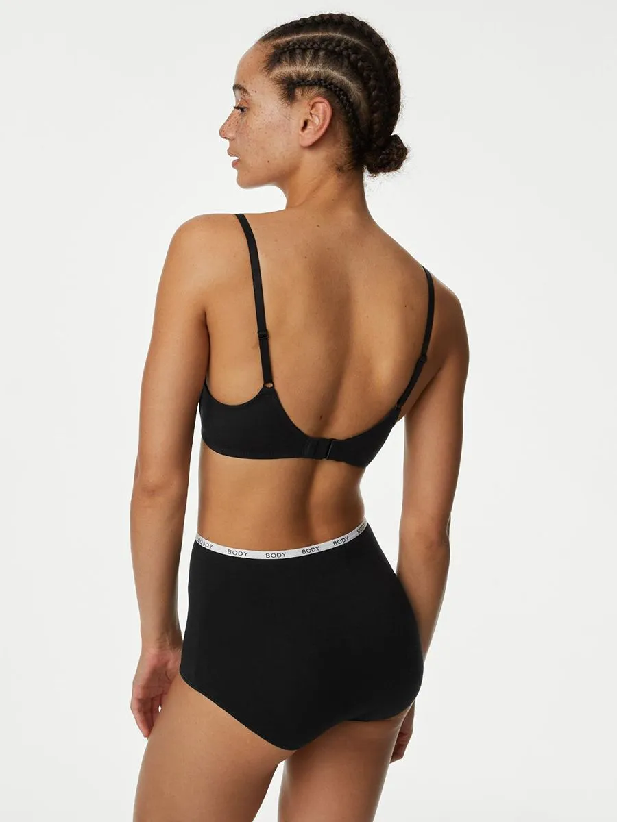 MARKS & SPENCER Women Full Briefs Cotton with Cool Comfort 4pk Multi-Color