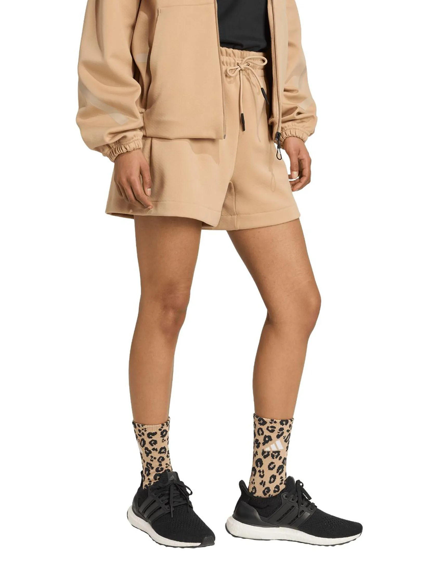 ADIDAS Women Shorts Adidas Z.N.E. JW7761 Warm Sandstone