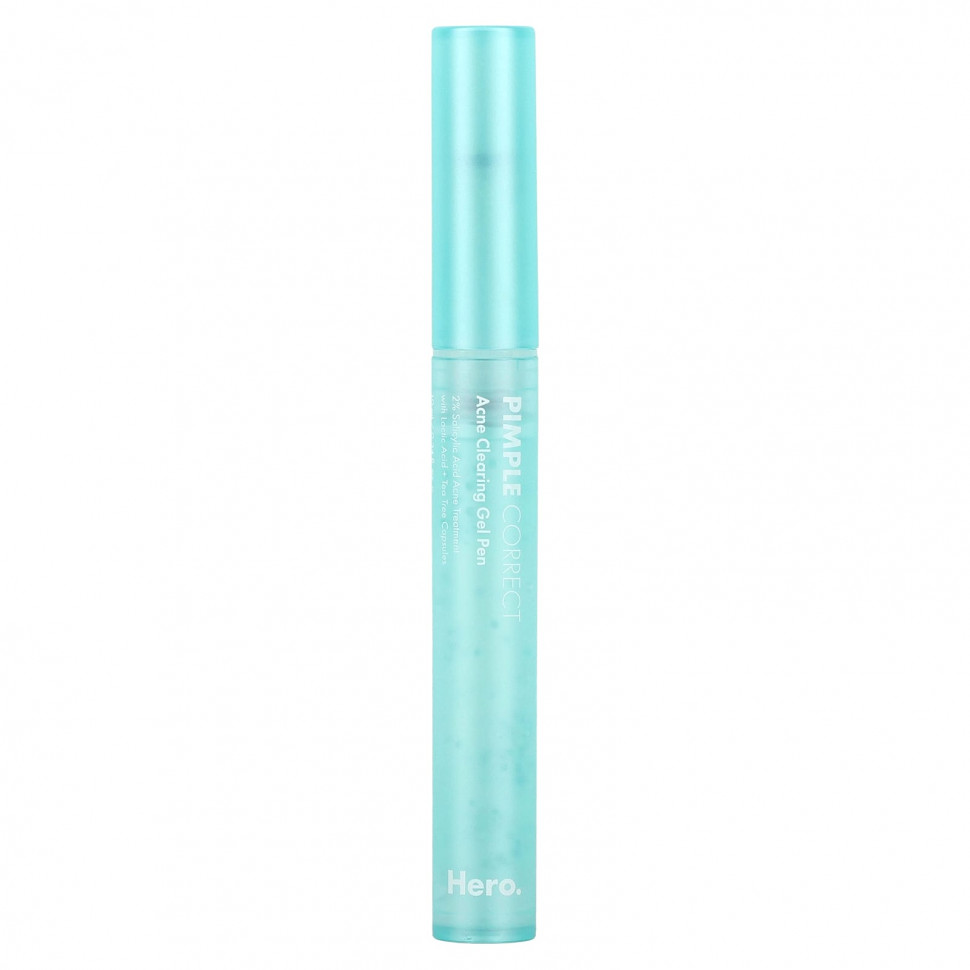 Hero Cosmetics, Pimple Correct, гель-ручка для очищения от акне, 10 мл (0,34 жидк. Унции)