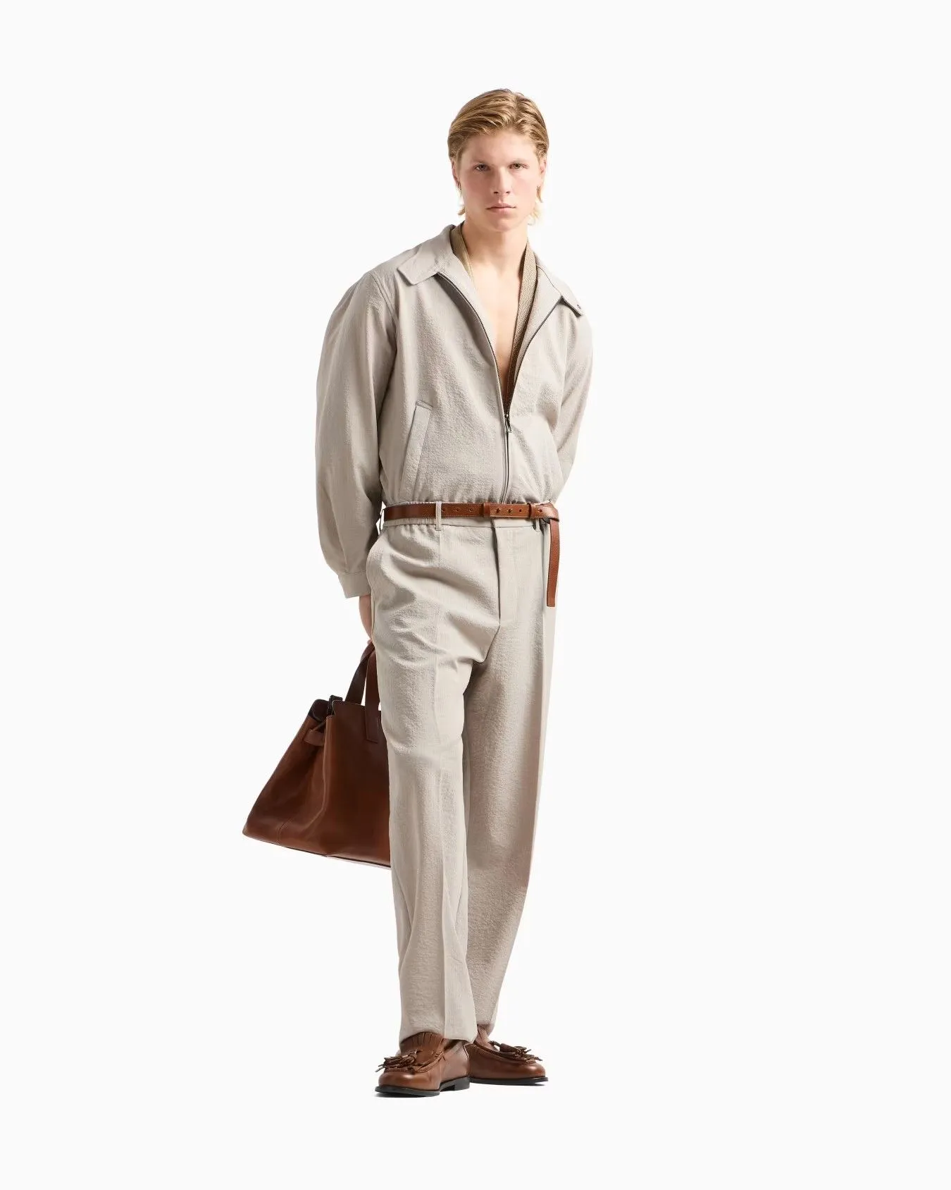 EMPORIO ARMANI Trousers Men EM001145-AF13674-U8033 Grey