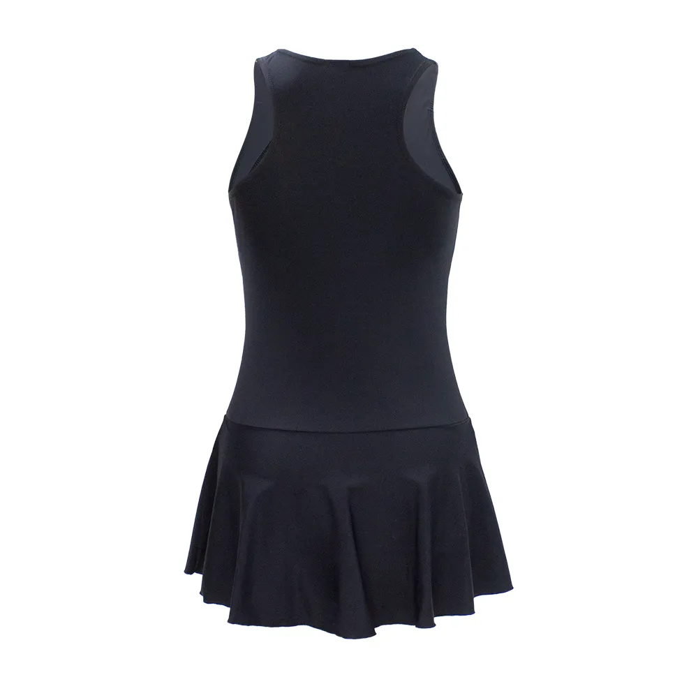 GRAND SPORT Black-Pink Women's One-Piece Swimsuit (342683)