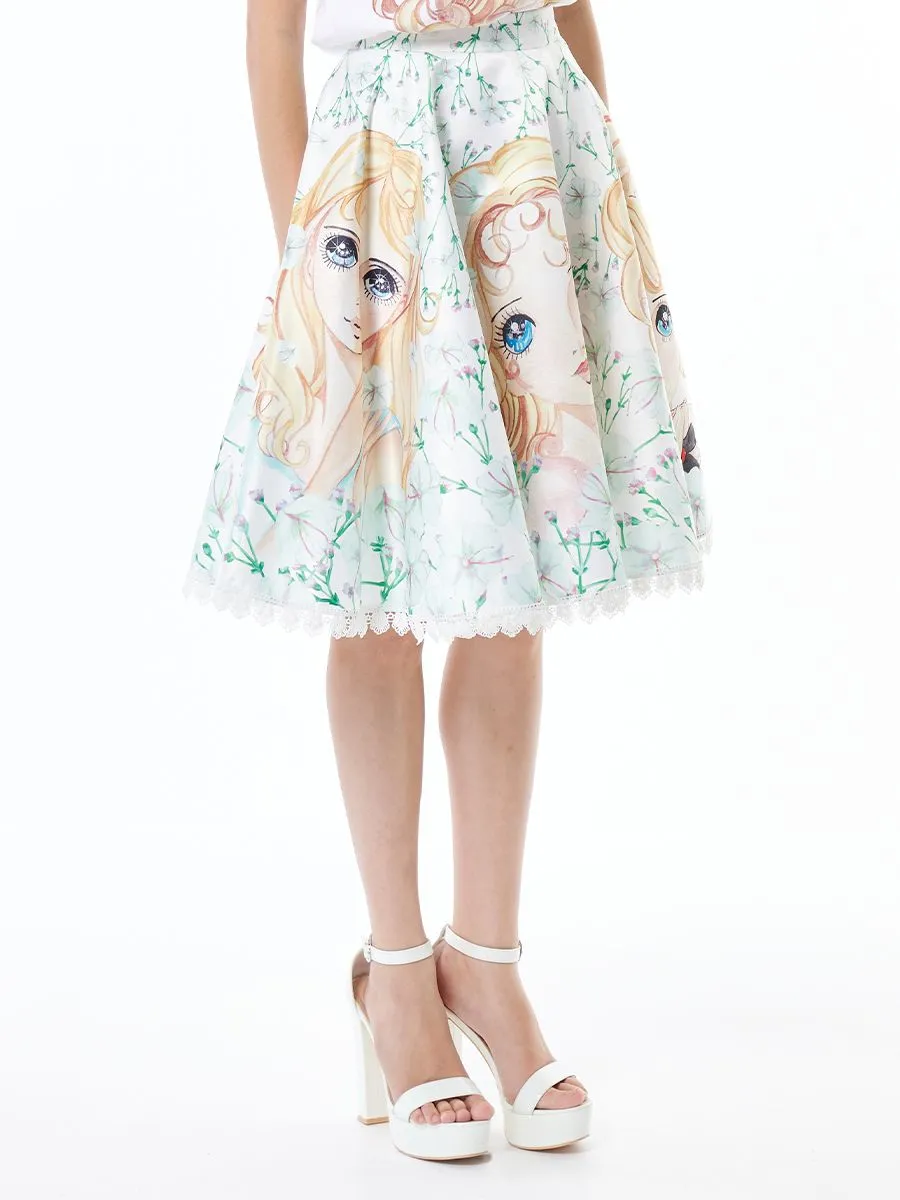 ICONIC WOMEN WHITE EMMA SKIRT