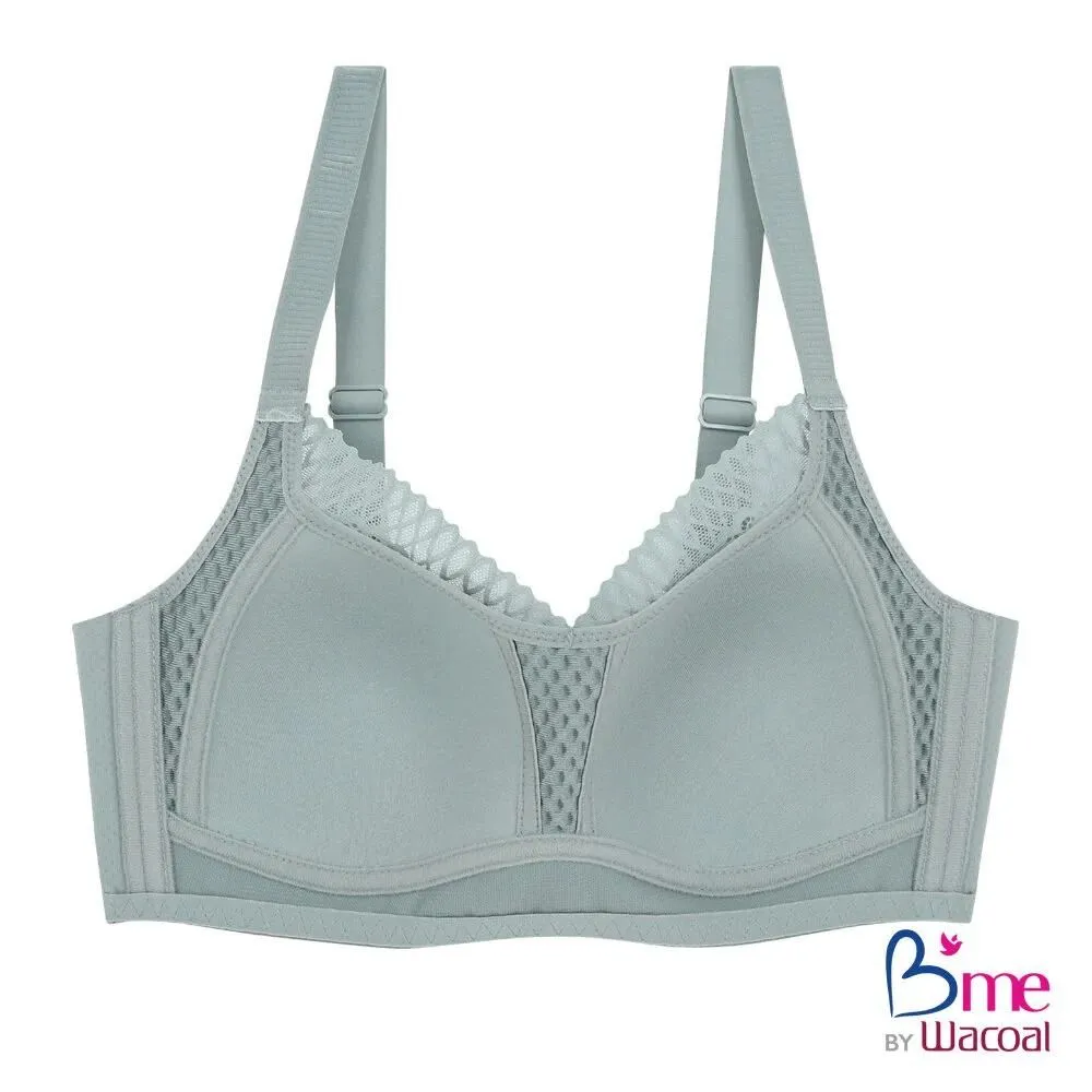 B'ME Non-Wire Bra Model ME1K09 green