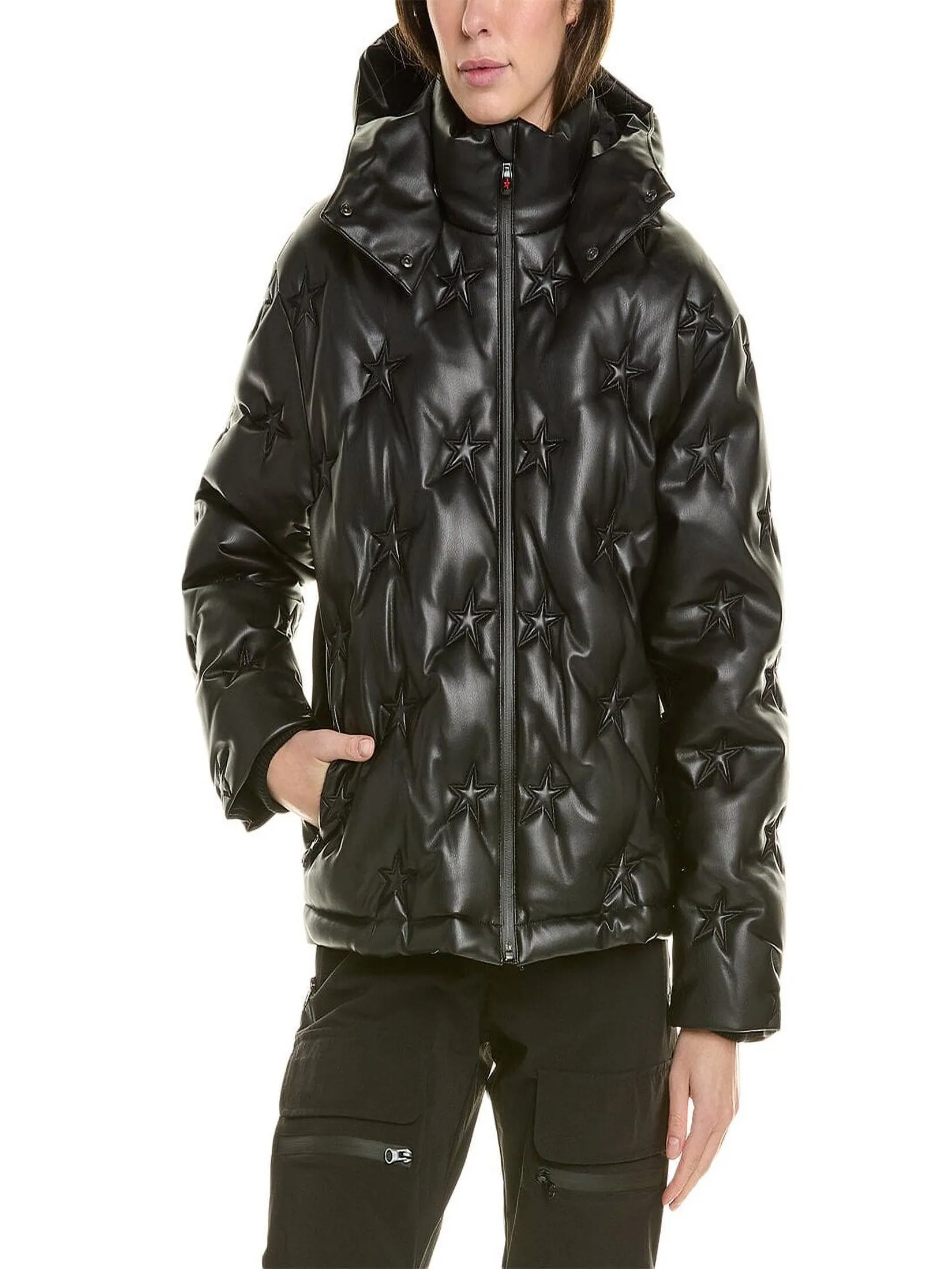 PERFECT MOMENT SUPERNOVA DUVET SKI JACKET IN BLACK