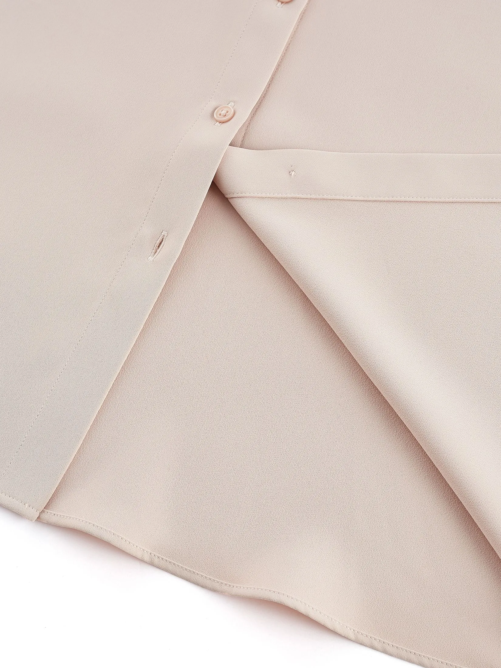 G2000 Women Clothing Satin Blouse With Detachable Bow  Regular Fit - pink