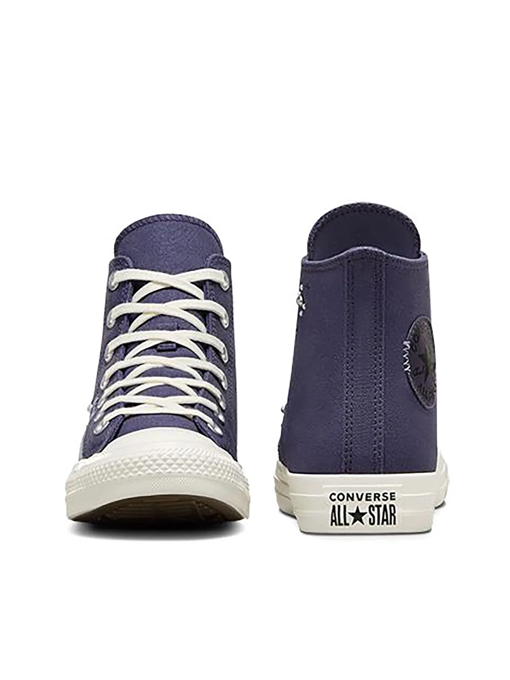 CONVERSE Women Sneakers CTAS Mended Embellishment Hi Purple