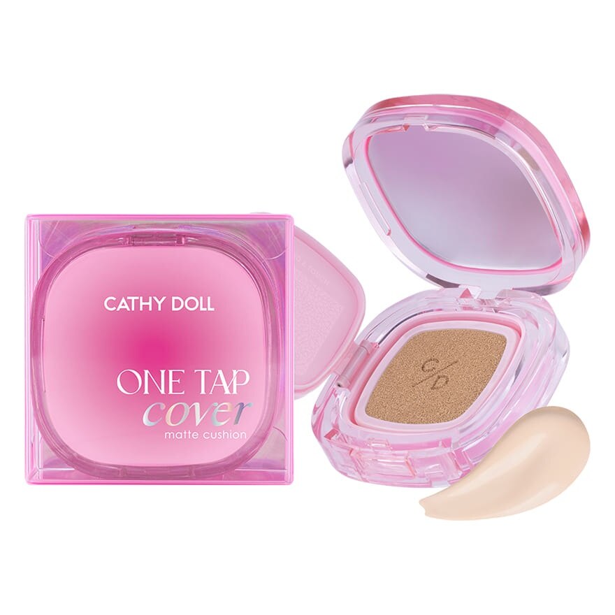 Cathy Doll One Tap Matte Cushion12g 01 - 01 Ivory