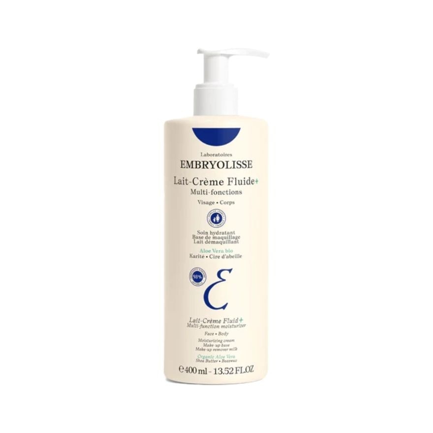 Embryolisse Lait-Creme Fluide+ 400ml.Moisturizer suitable for all skin types