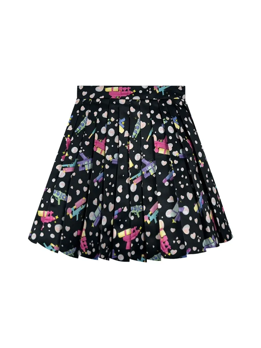 ICONIC WOMAN BLACK BUBBLE SKIRT Size - L