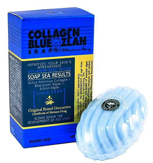 Безсульфатное мыло с морским коллагеном Madame Heng 80 гр