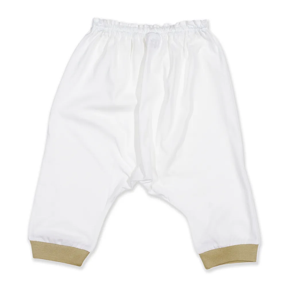 AUKA Brown ,Infant Long Pants ,Auka Cocoa Alpaca.