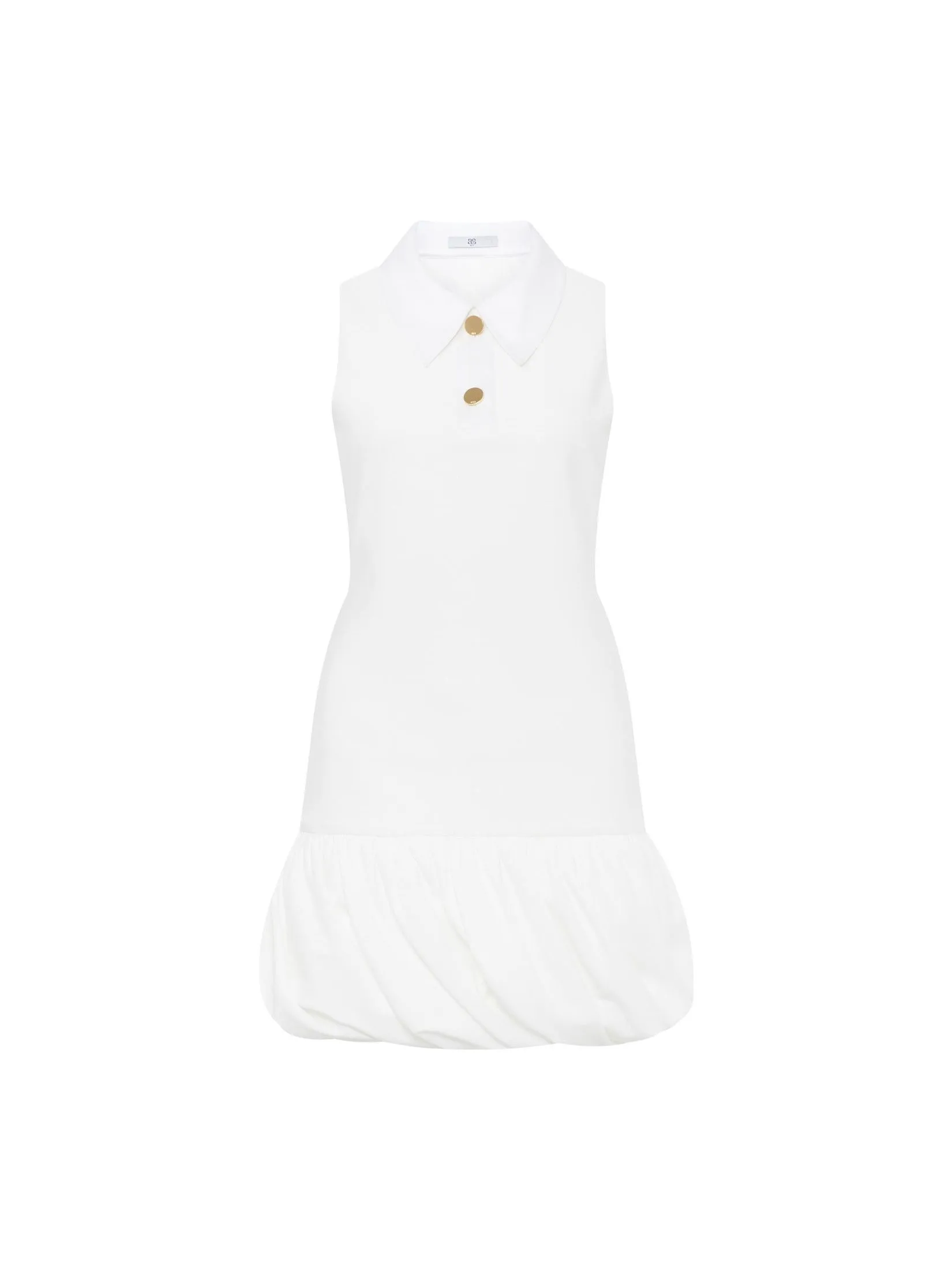 ASV (AW24)Alayna Balloon Women Mini Dress White