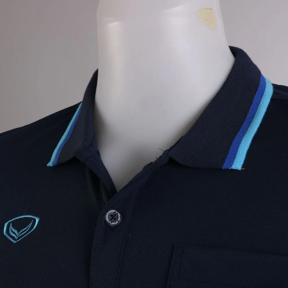 GRAND SPORT Navy Blue Men's polo shirt (012588)