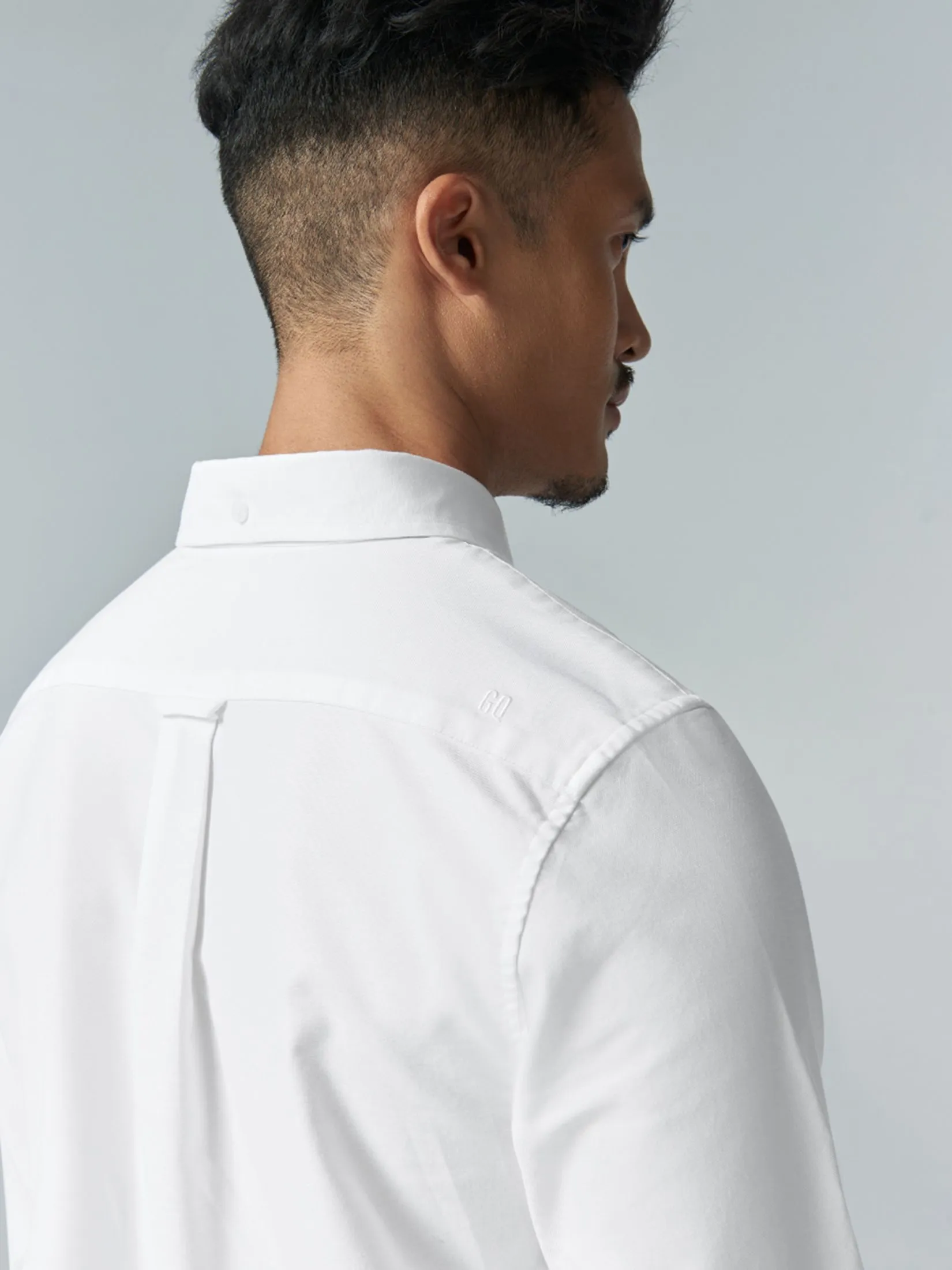 GQ Men Shirt Long Sleeves Perfect Oxford