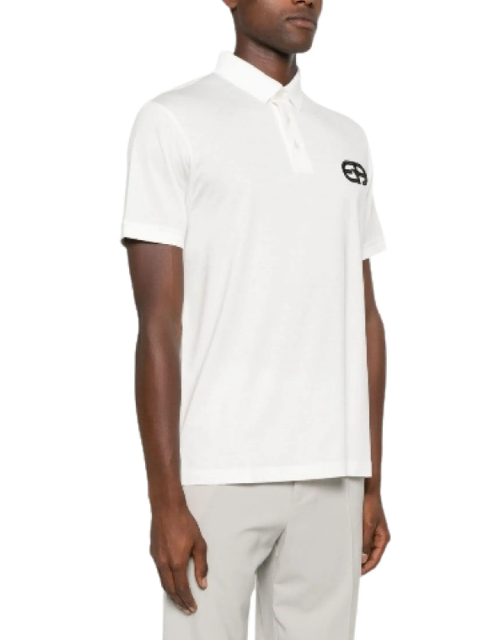 EMPORIO ARMANI Polo Men 8N1FB6-1JUVZ-0101 White