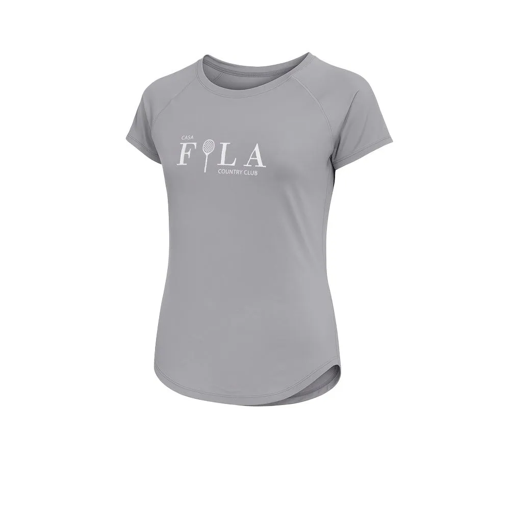 FILA Women Training T-Shirt Iconic Grey - FI039AP088EMTH