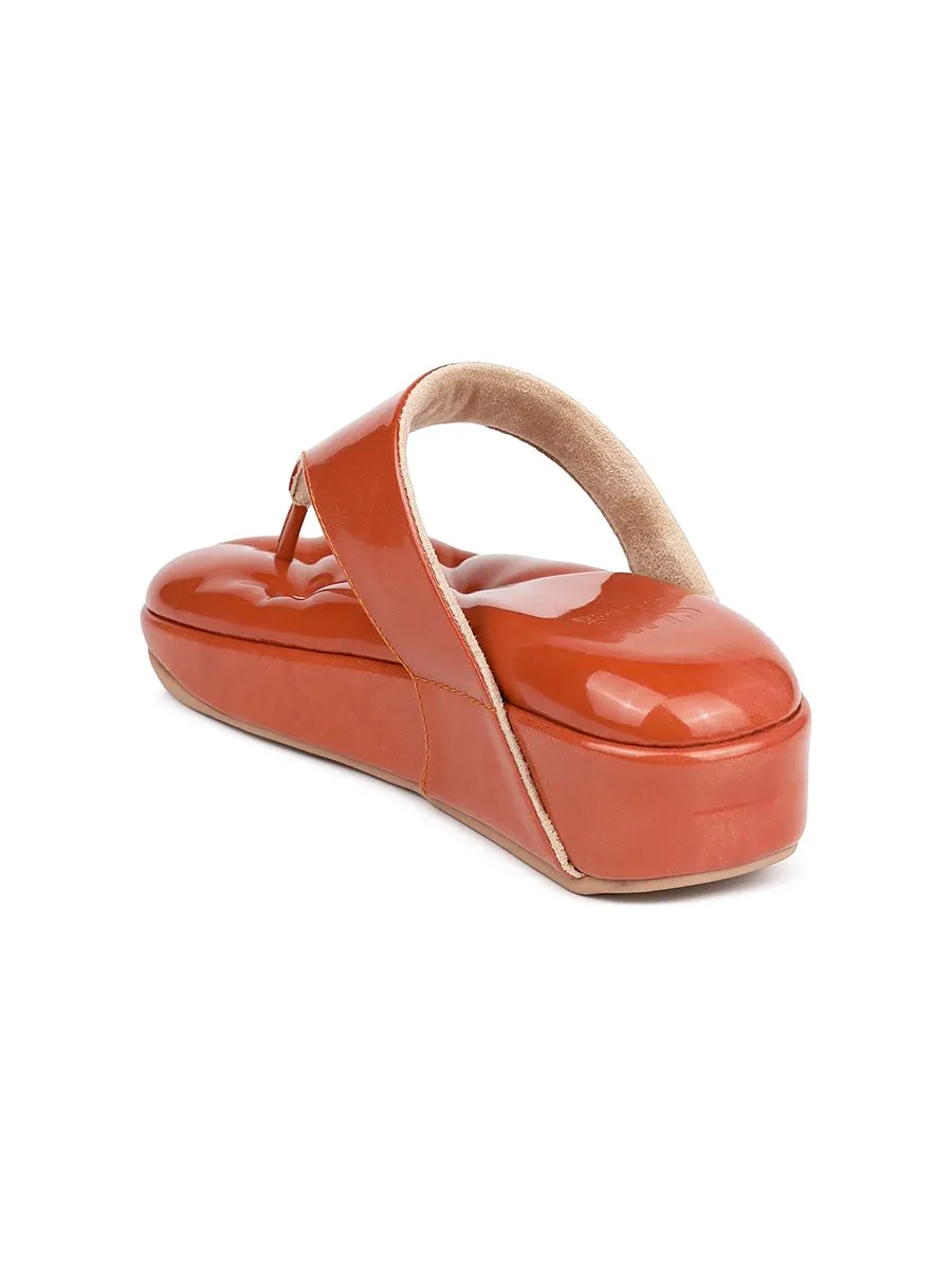 SHU WOMEN  SOFASHOES 2.5" CLASSY - GLOSSY THAI MILK TEA
