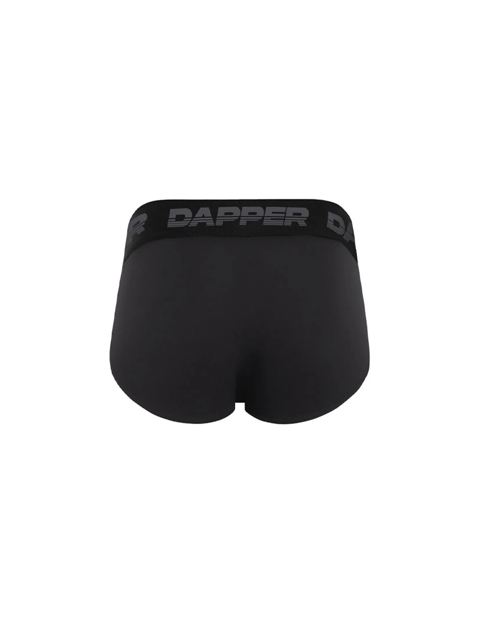 DAPPER DAPPER Ultraflex Briefs Black (Pack 2 Pcs.)