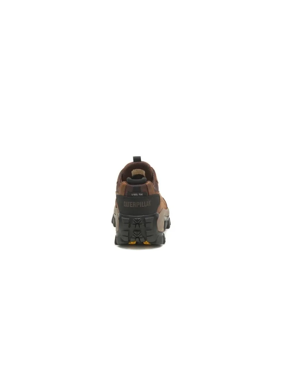 CATERPILLAR DARK BROWN Men's INVADER Steel Toe Work Shoe