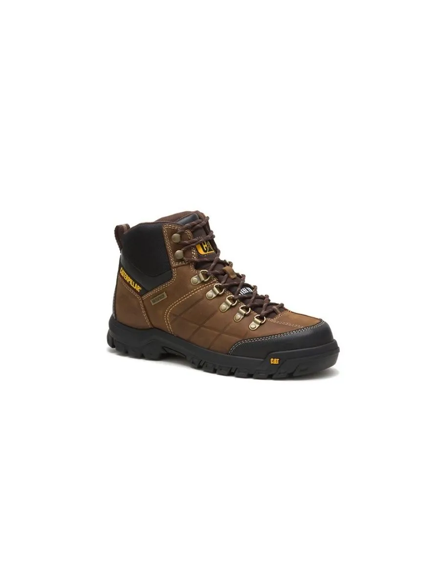 CATERPILLAR BROWN Men's THRESHOLD Steel Toe CSA Work Boot