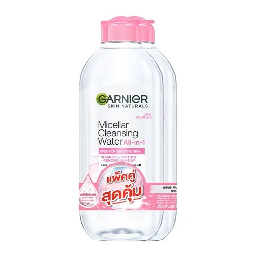 Garnier Skin Natutals Micellar Cleansing Water All-In-1 Even Sensitive Skin 400 Ml.