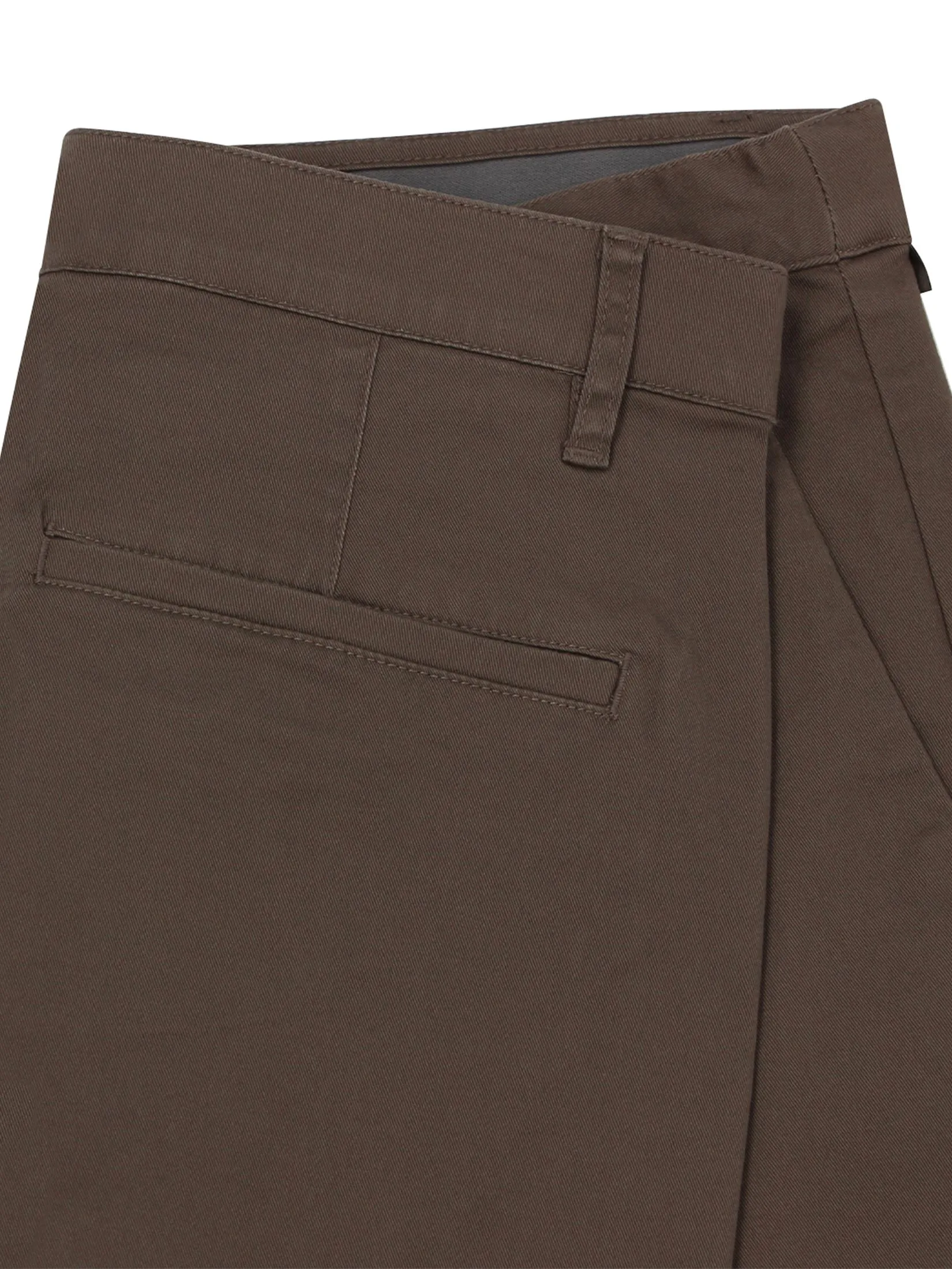 GIORDANO Men's Super Stretch Easy Care Pants (180 Waistband) Slate brown