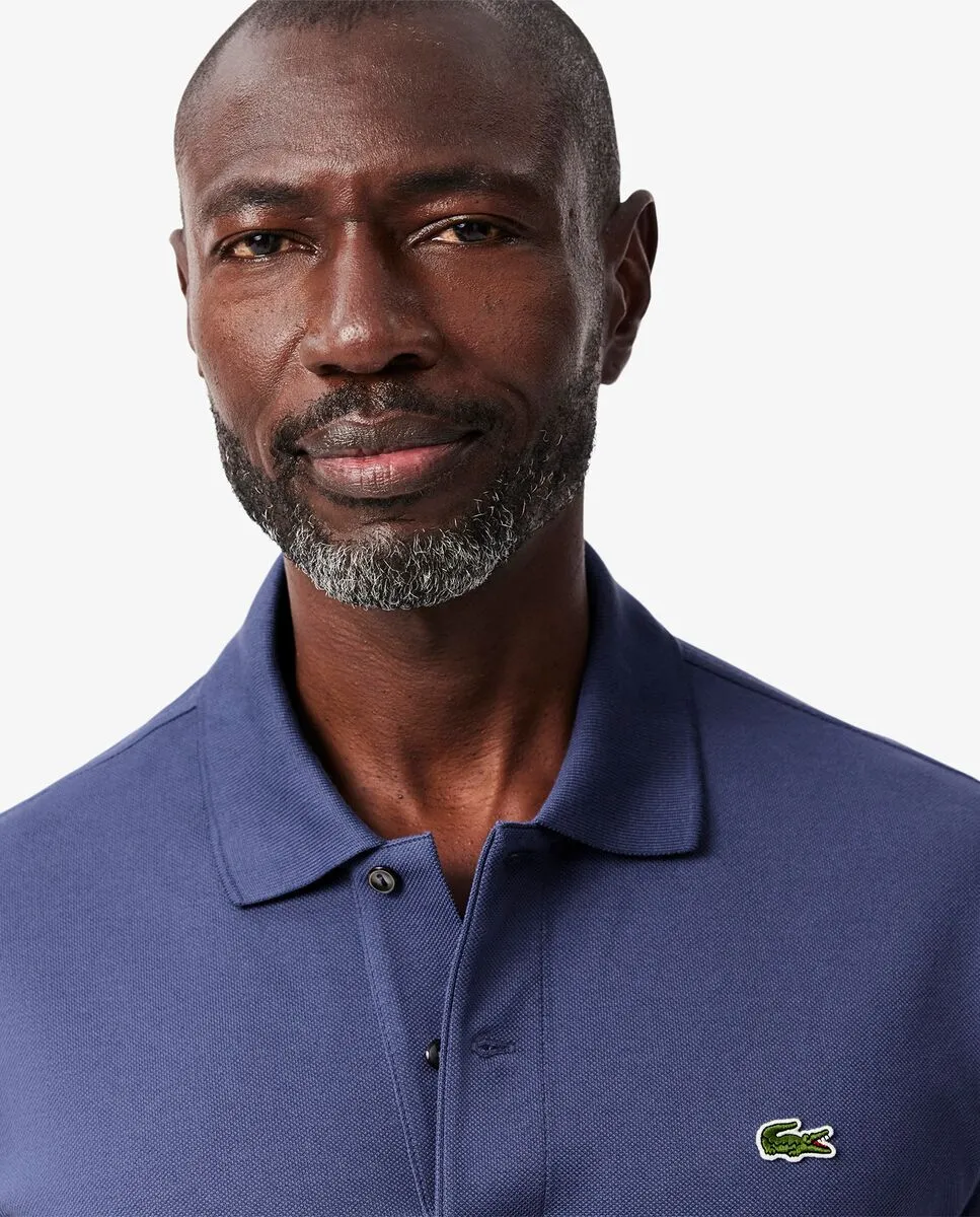 LACOSTE Classic Fit L.12.12 Original Piqu  Polo Shirt Purple