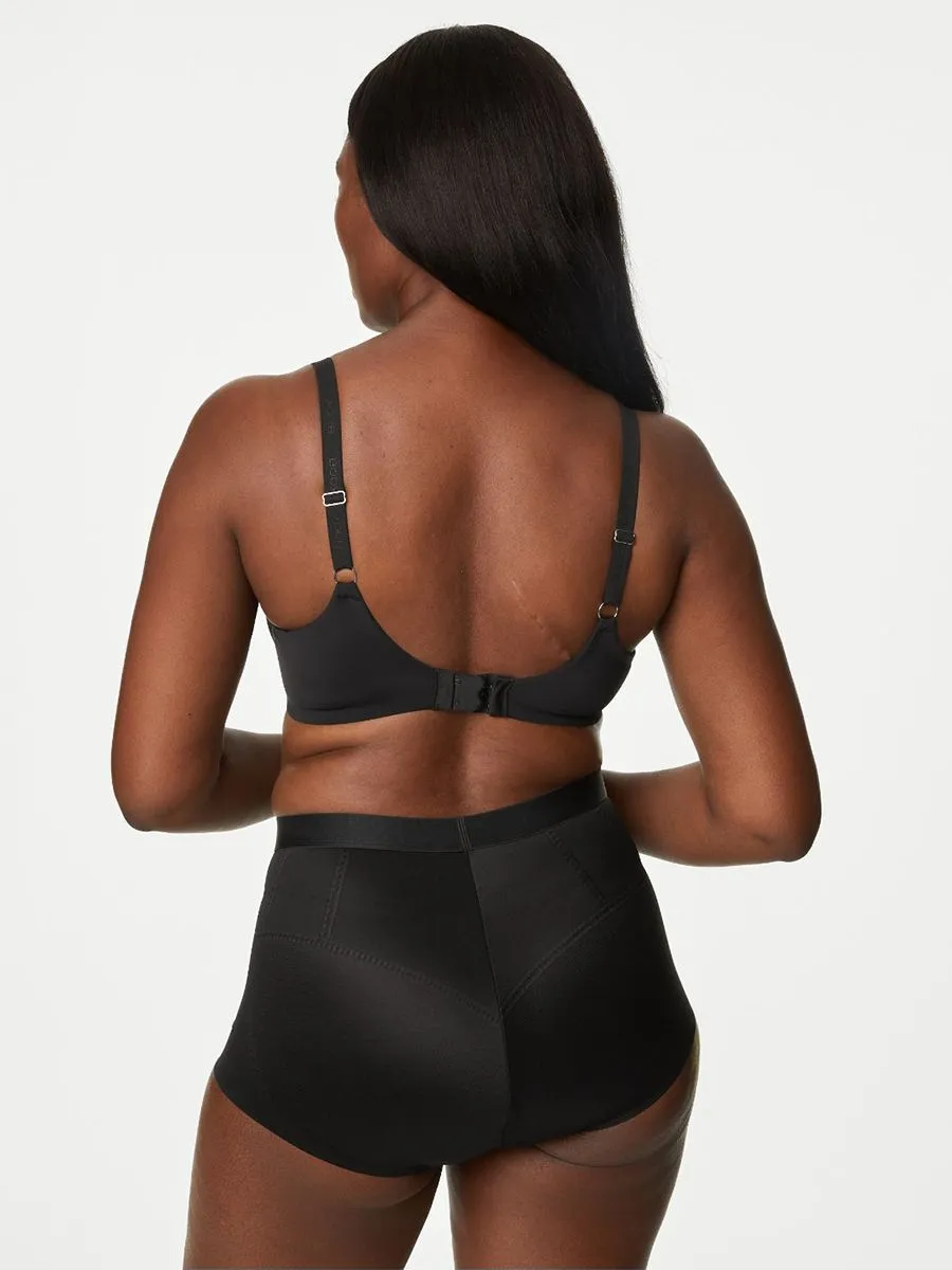 MARKS & SPENCER Women Full Briefs Tummy Control Magicwear Black