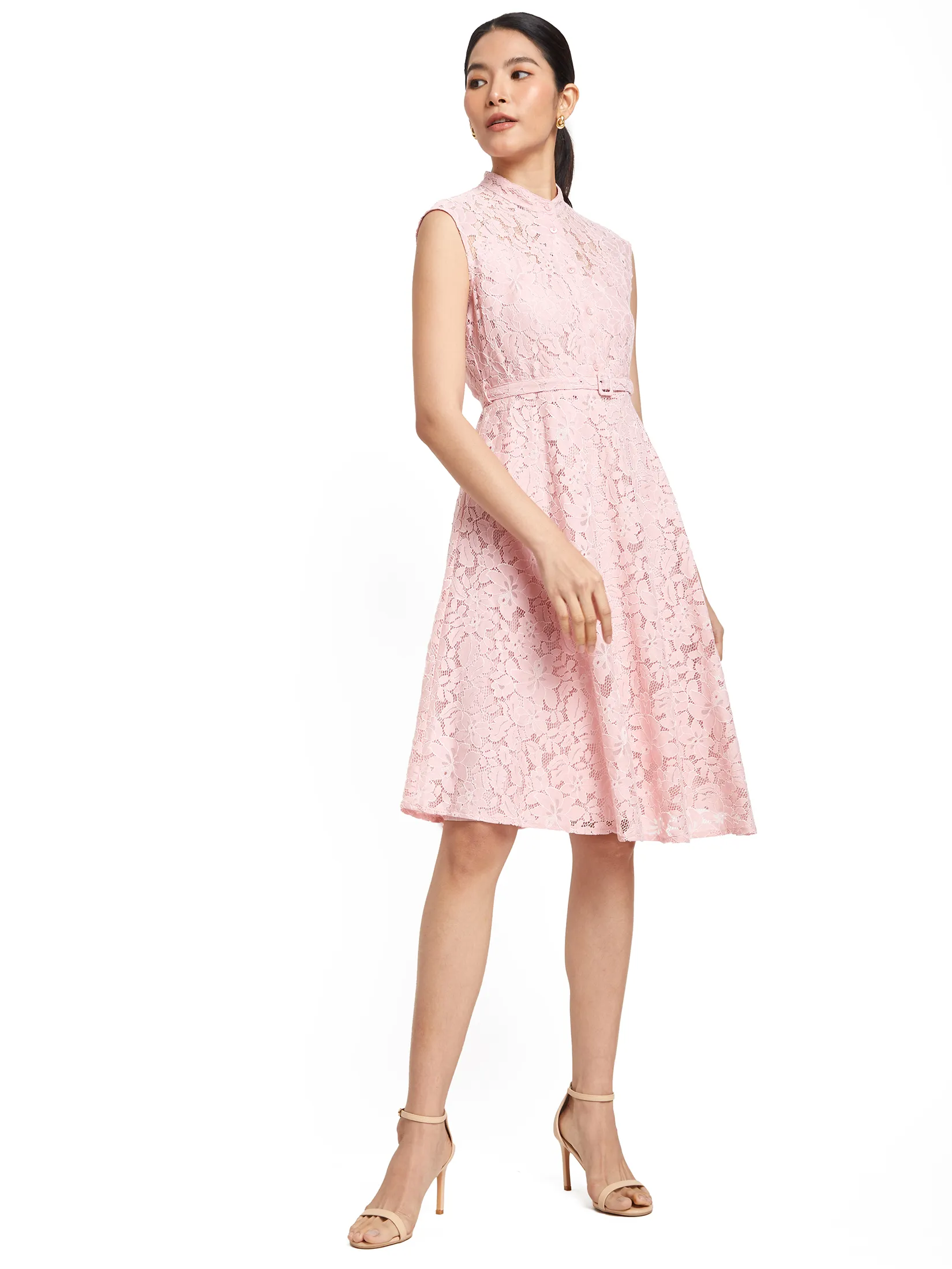 EXPRESSIONS Women Dress Cap Sleeves Floral Print