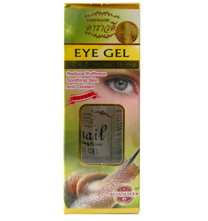 Гель с улиткой и женьшенем для век Darawadee 30 мл