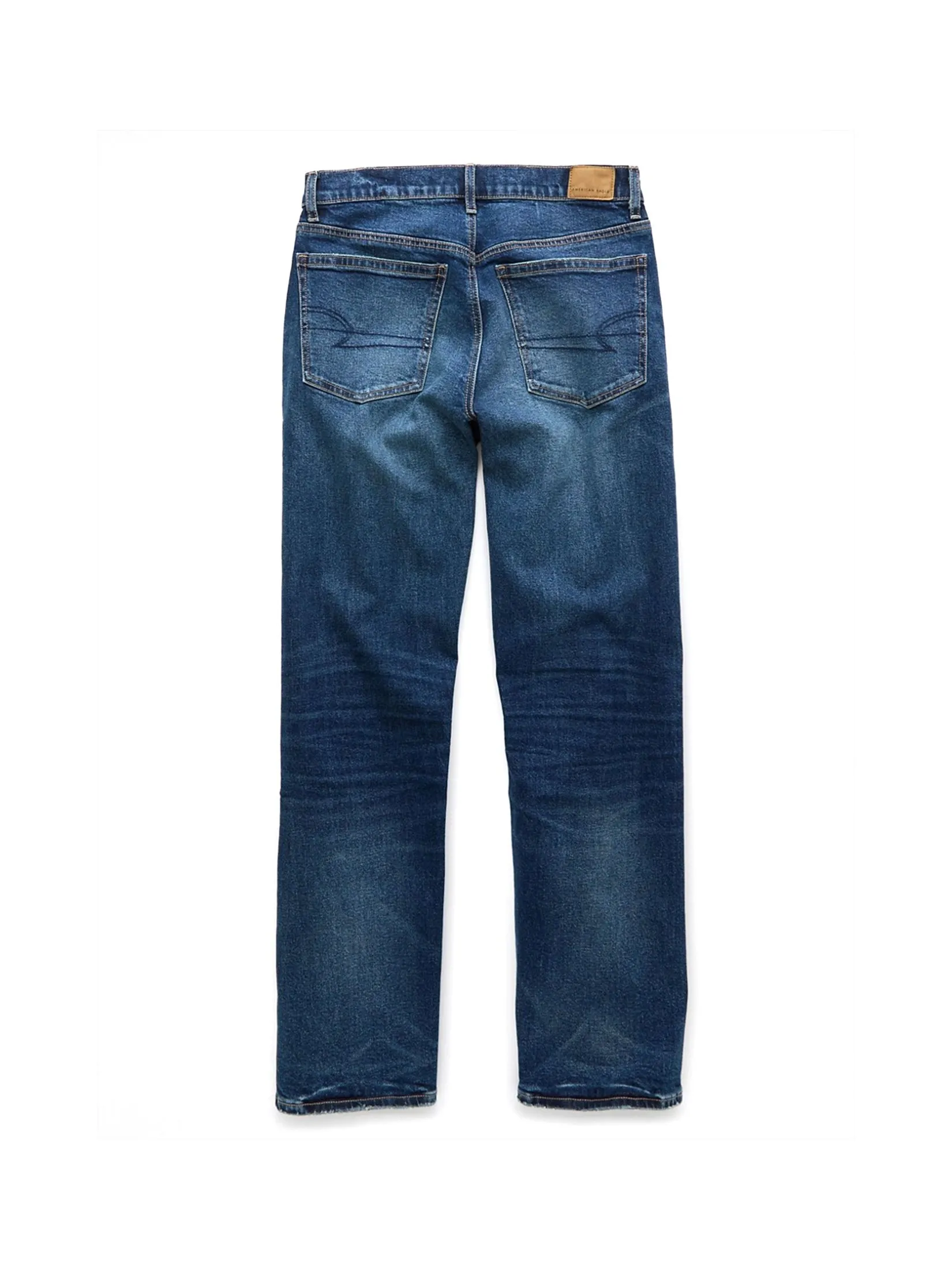 AMERICAN EAGLE WOMEN AE EX BOYFRIEND JEANS 408 WASHED BLUE