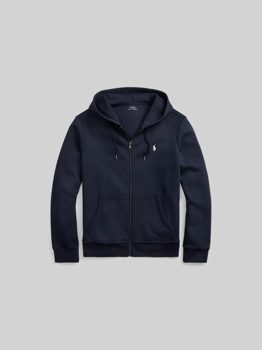 POLO RALPH LAUREN Men Jacket-Double-Knit Full-Zip Hoodie-Navy-410