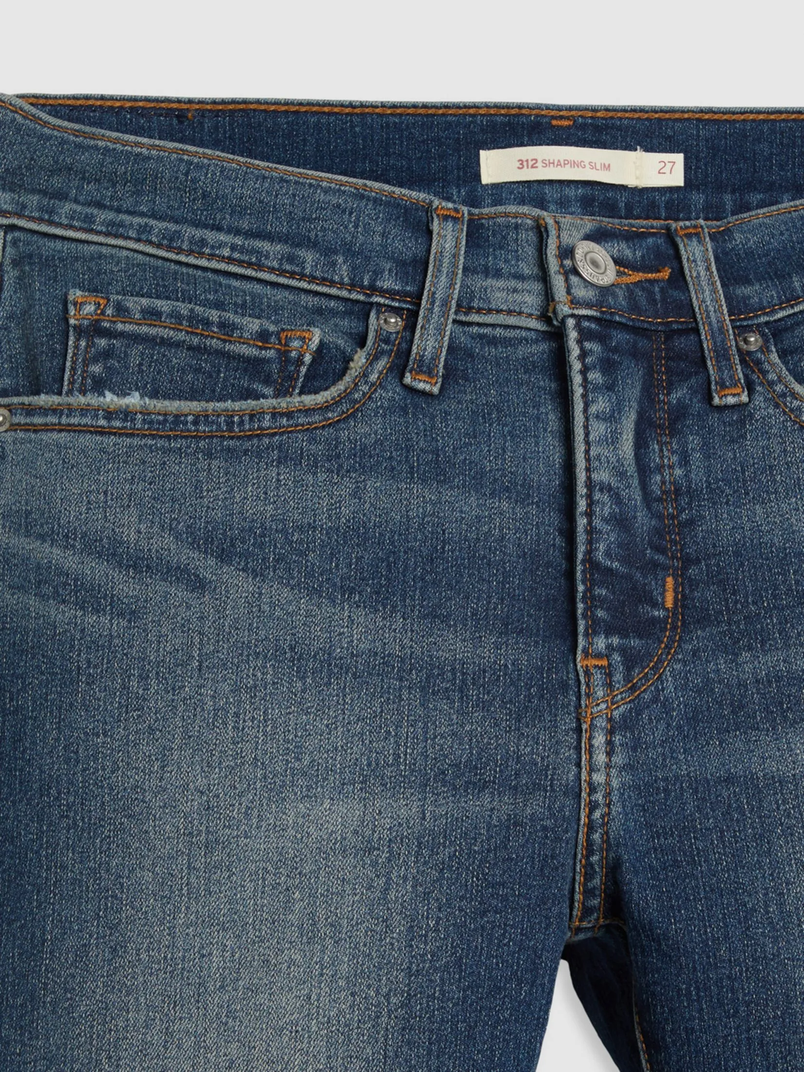 LEVI'S Women's 312 Shaping Slim Jeans Dark Blue