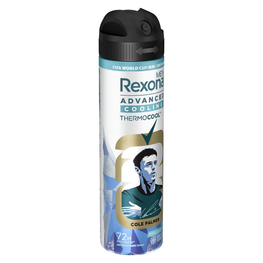 Rexona Men Spray Advanced Cooling Menthol Blue Lavender Antiperspirant 135 Ml.